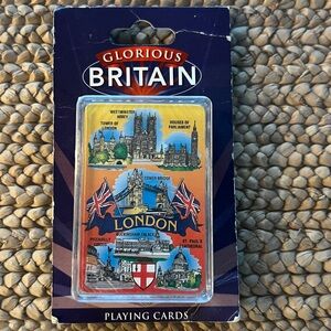 New Glorious Britain London England Deck Playing Cards Souvenir